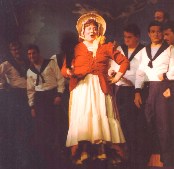 Pamela in HMS Pinafore 1991 — 'Little Buttercup'