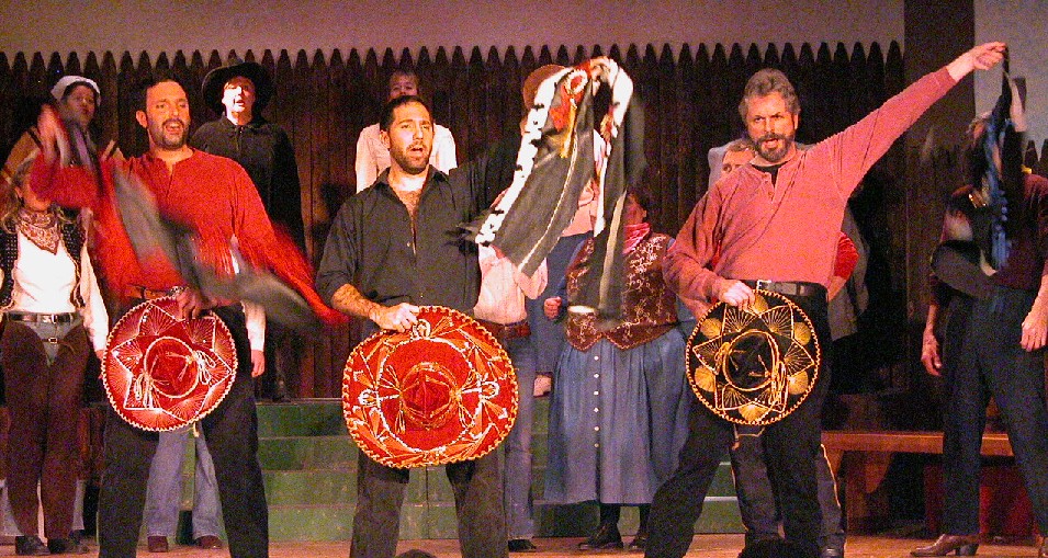 Marty in Ida or Fort Adamant 2004 — 'Scynthius', with Stuart Beck — 'Guron', and Edward Medina-Torres — 'Arac'