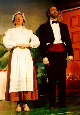 Lynette in The Sorcerer 1993, with Terry Benedict