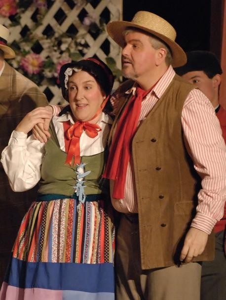David in The Sorcerer 2007, with Ann Mulbry