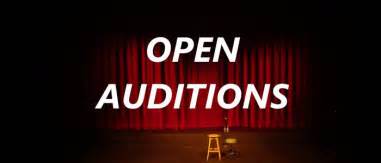 Just around the corner...auditions!